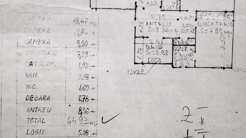 Apartament cu potential 3 camere Dorobantilor - Poză 8