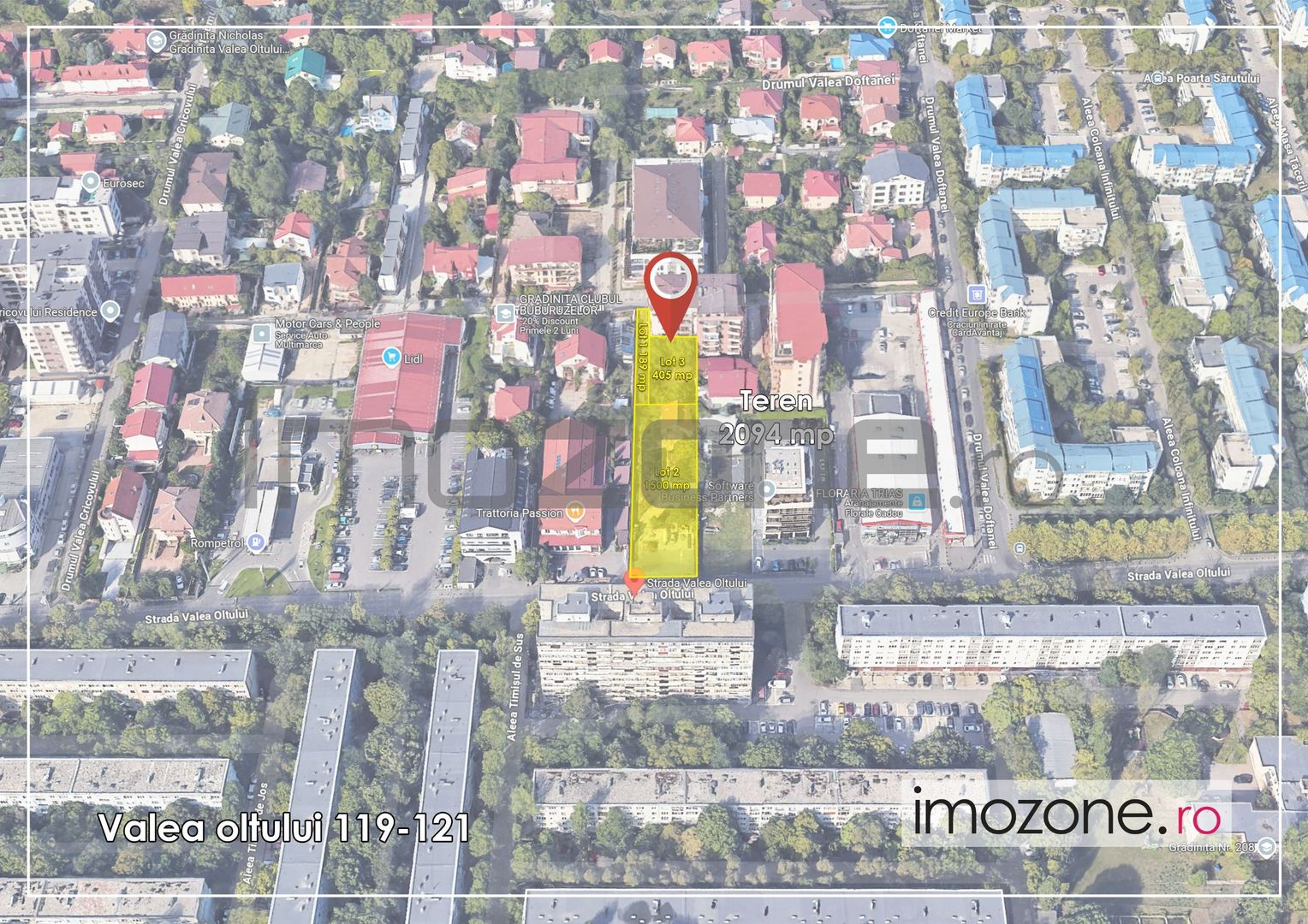 OPORTUNITATE INVESTITIE - Teren cu front stradal pe Valea Oltului - COMISION 0% - Poză 4