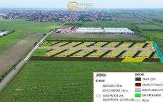Teren intravilan de vânzare – 10.336 mp cu PUZ aprobat 16 loturi,Arad - Poză 2
