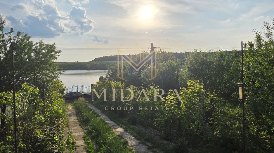 Casă + teren 887mp | Moara Vlăsiei | Priveliște către lac ! - Poză 12