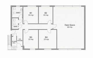 Spațiu comercial de închiriat | Grigorescu | 220 mp | Compartimentabil - Poză 3
