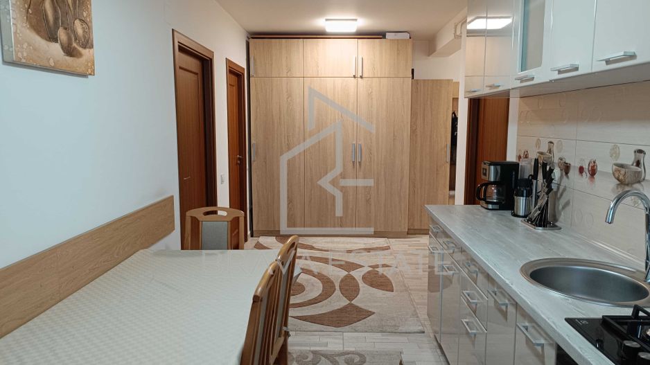 Apartament 2 camere, 56mp, balcon, parcare, mobilat, Floresti, zona Porii - Poză 8