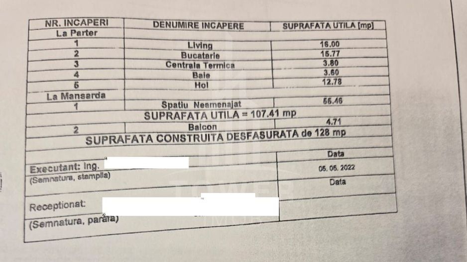 Apartament la casă de vânzare | Șura Mare - Exclusivitate - Schiță 4