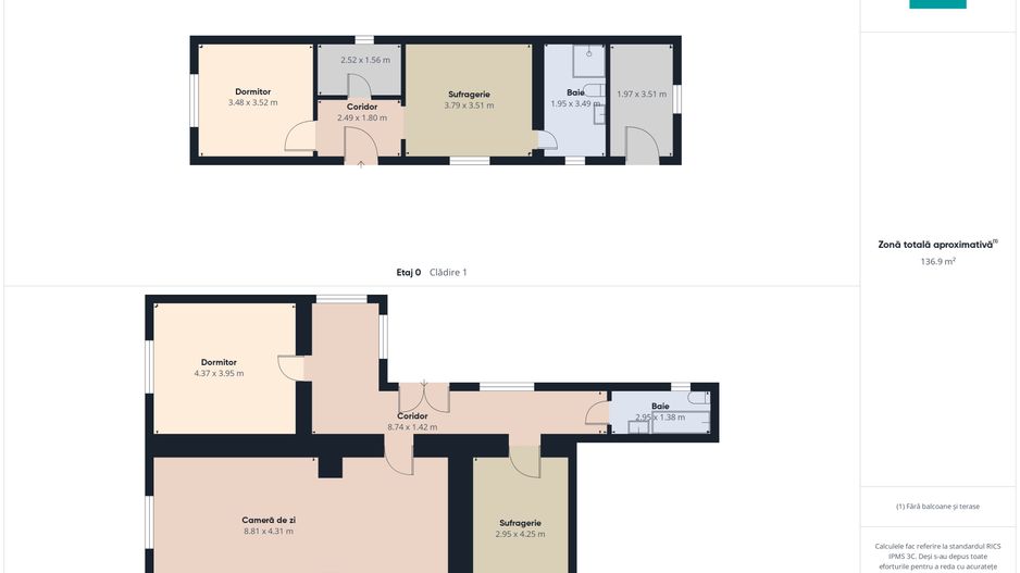 Casă 2 corpuri și 5 camere ultracentral în Curtici - Poză 8