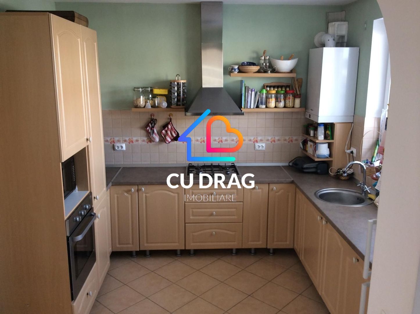 Casa Sura mica cartier EDEN mobilata si utilata 500 mp teren - Poză 1