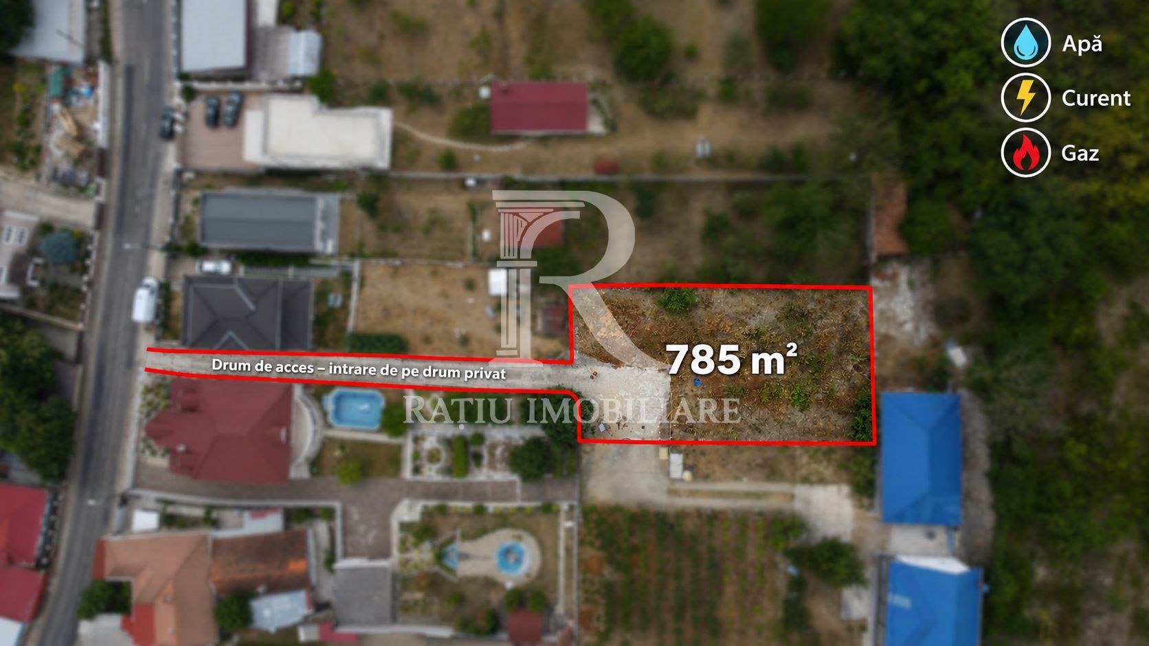 Teren intravilan de vânzare | 785 mp | Zona Facliei | Oradea - Poză 1