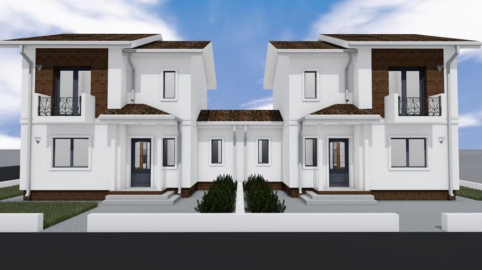 Duplex despartit prin camera tehnica - Poză 1