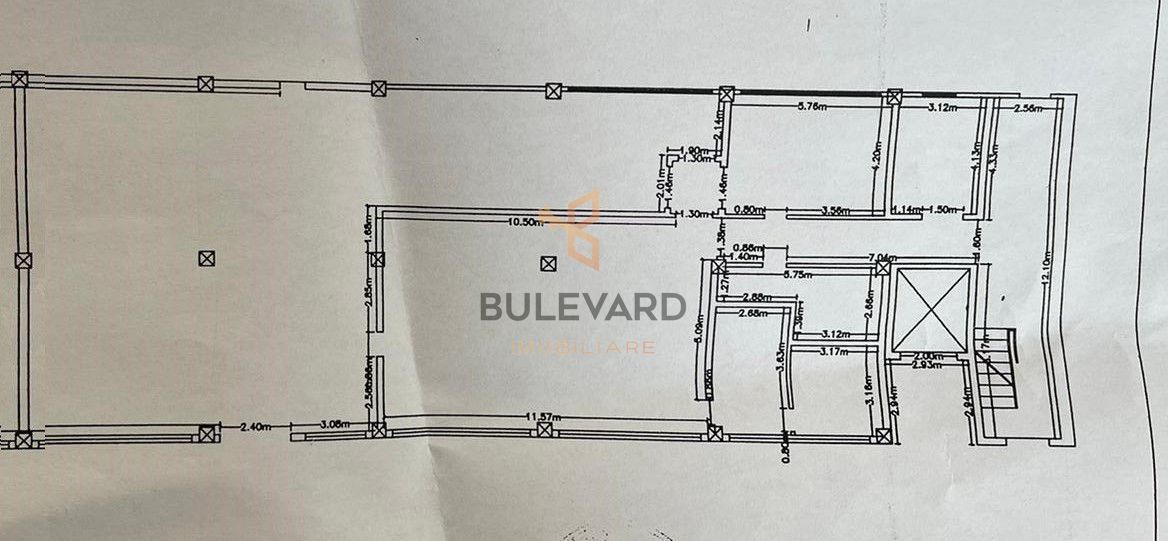 Spatiu industrial 250 mp, lift marfa, Zona Clujana! - Schiță 2