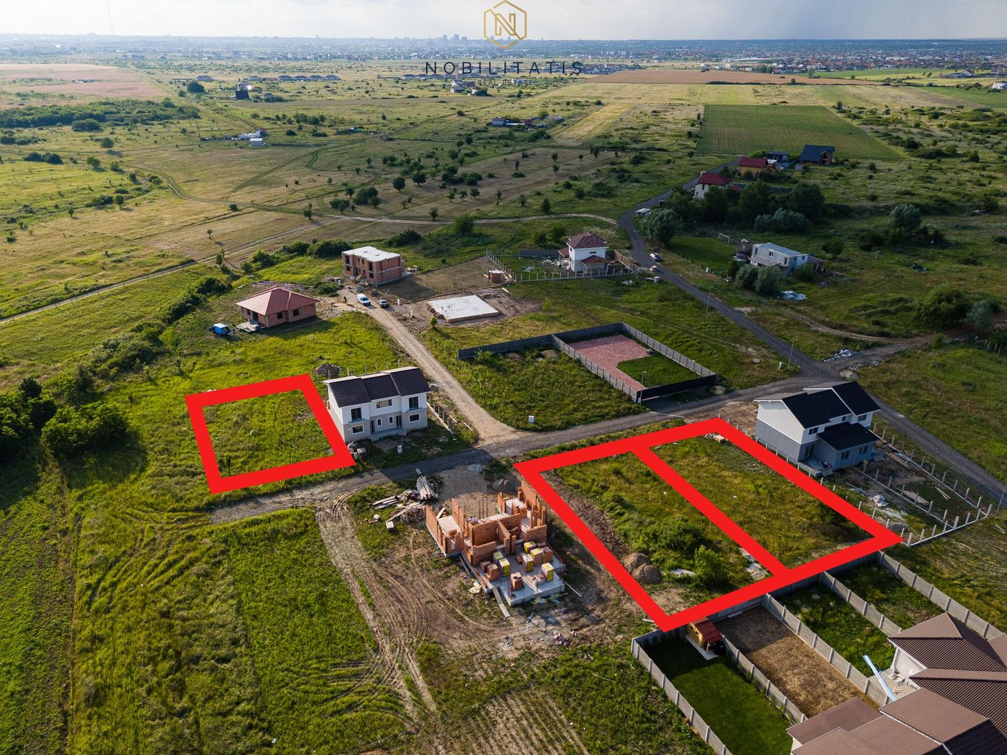Comision0% - Teren intravilan Urseni - 621 mp | Utilitati, P+1E+M/Er - Poză 1