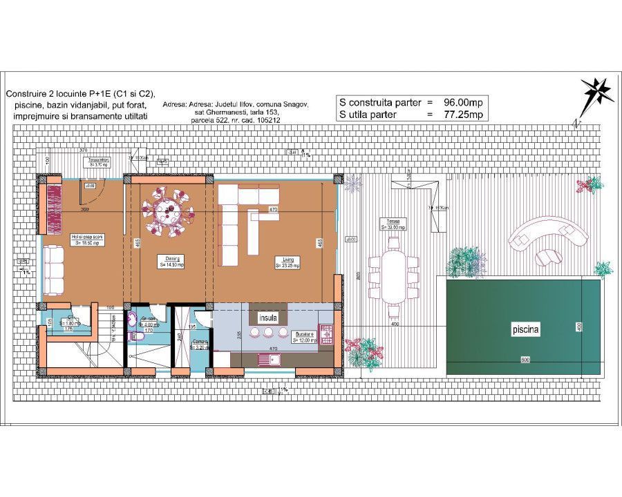 Vile Individuale Noi 4 camere Snagov Ghermanesti - Poză 18