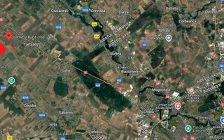 Teren 9923 mp Tărtășești, cu utilități și acces asfaltat - Poză 3