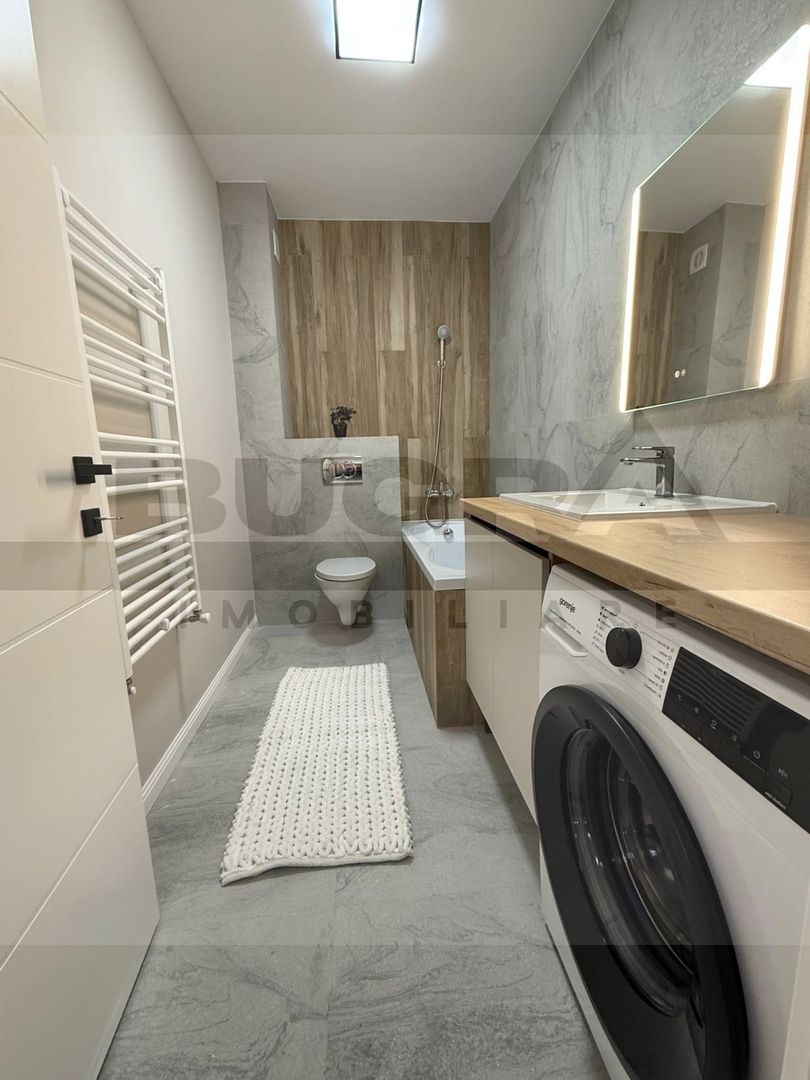 Apartament 3 camere, super finisat, parcare, zona Terra - Poză 16
