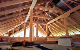 Casa nouă 123 mp utili, semifinisată, 535 mp teren, pod mansardabil - Poză 3