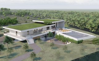 Teren de vanzare cu proiect de casa si piscina - Poză 1