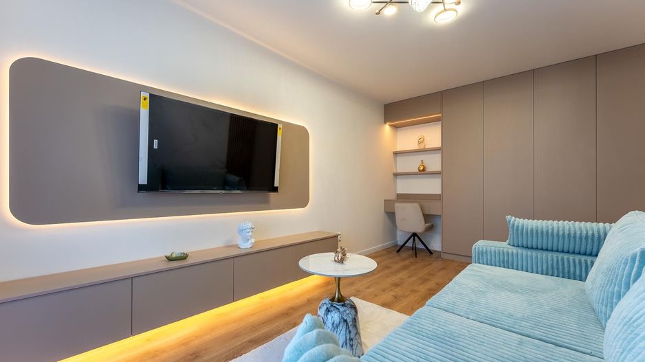 🏡 Apartament ultrafinisat, mobilat la cheie bloc nou - Poză 1