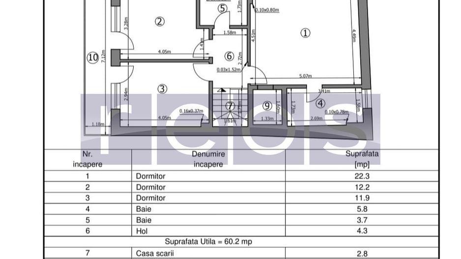 VANZARE- DUPLEX - DOROBANTI- 4 CAMERE- P+2+M - LIFT- NZEB-2024 - Poză 14