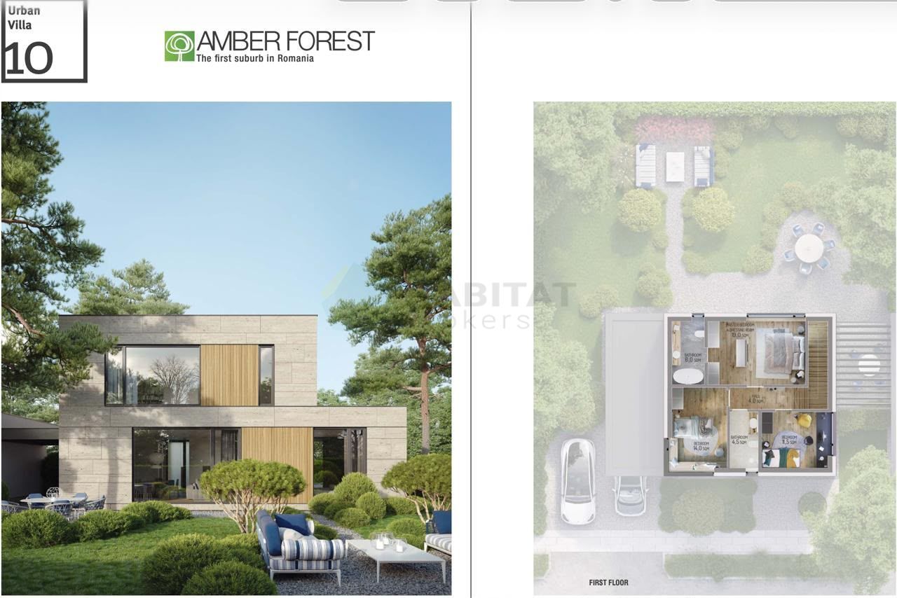 VILĂ PREMIUM DE VÂNZARE | AMBER FOREST, TUNARI | FAZA 1D - Poză 8