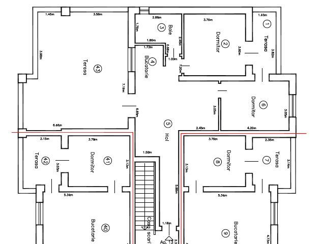 Penthouse cu  terasa 43mp -  Dumbravita - Poză 10