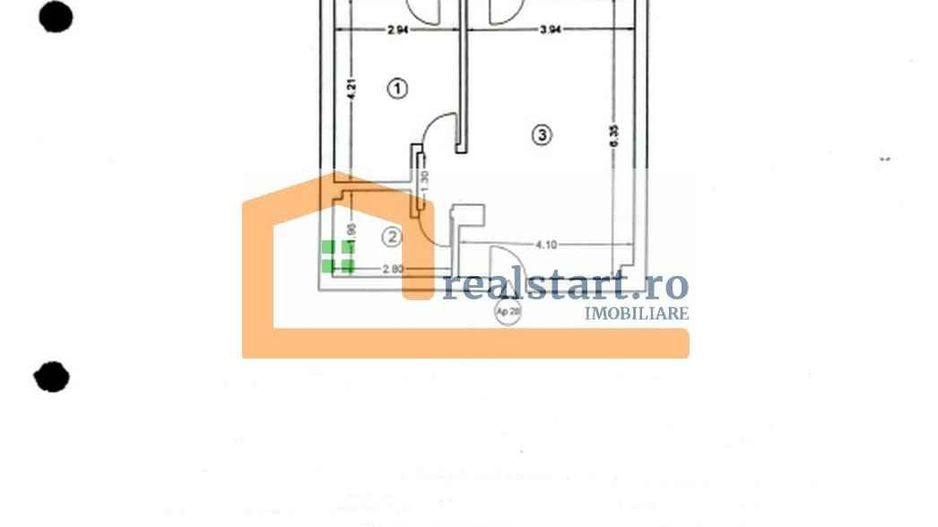 SeaView, Prima linie, 3/8, mobilat-utilat, terasa 15mp, centrala proprie - Schiță 20