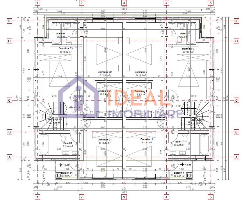 Duplex elegant cu 4 camere, curte și loc de parcare – design modern, Șura Mică - Schiță 10