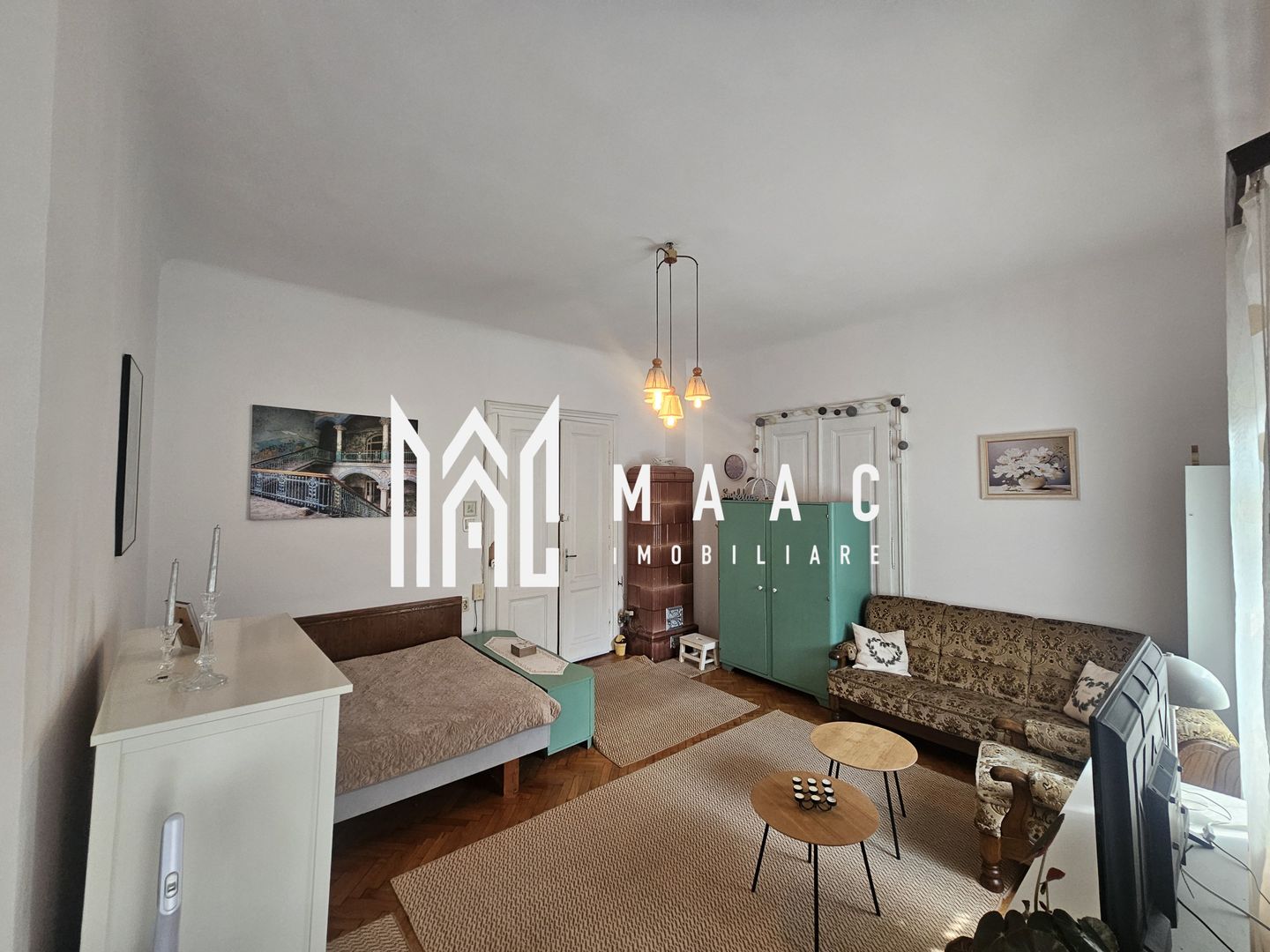 Garsonieră de închiriat | Sibiu, Central | 40 mp | curte - Poză 1