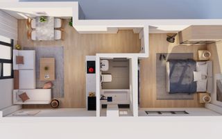 Apartamente noi | 47,9 mp | Rădăuți Central | Finalizare 2026 - Poză 2