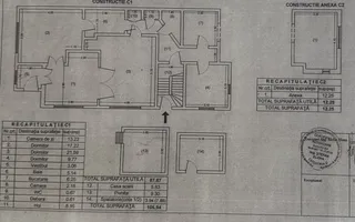 Vilă interbelică Dorobanți | 5 camere | Spațiu comercial - Schiță 11