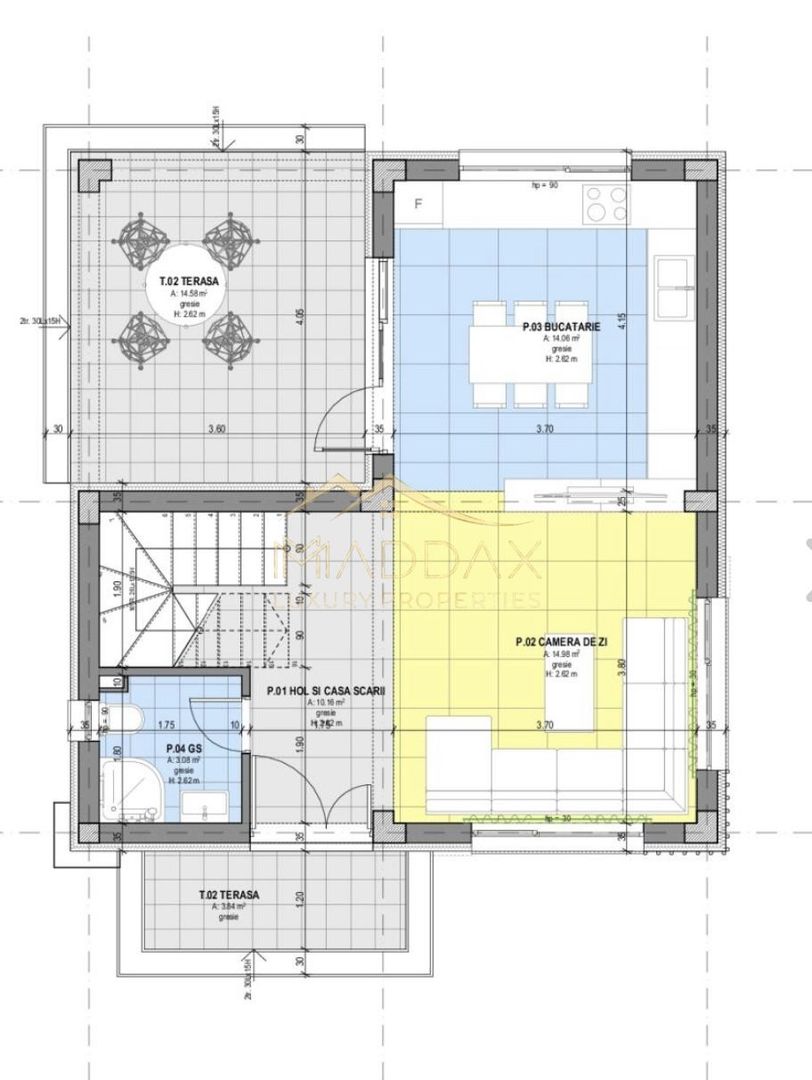 Vila individuala P+1 ***4 Camere***Curte proprie 380 mp//CORBEANCA - Schiță 29