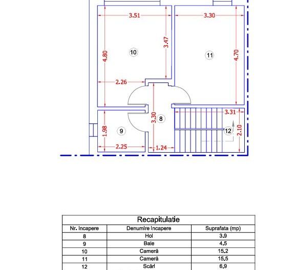 Vila in Otopeni, constructie noua, moderna, acces facil, comunitate - Schiță 24