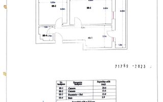 Apartament 2 camere Liviu Rebreanu Auchan Titan cu Parcare - Schiță 18