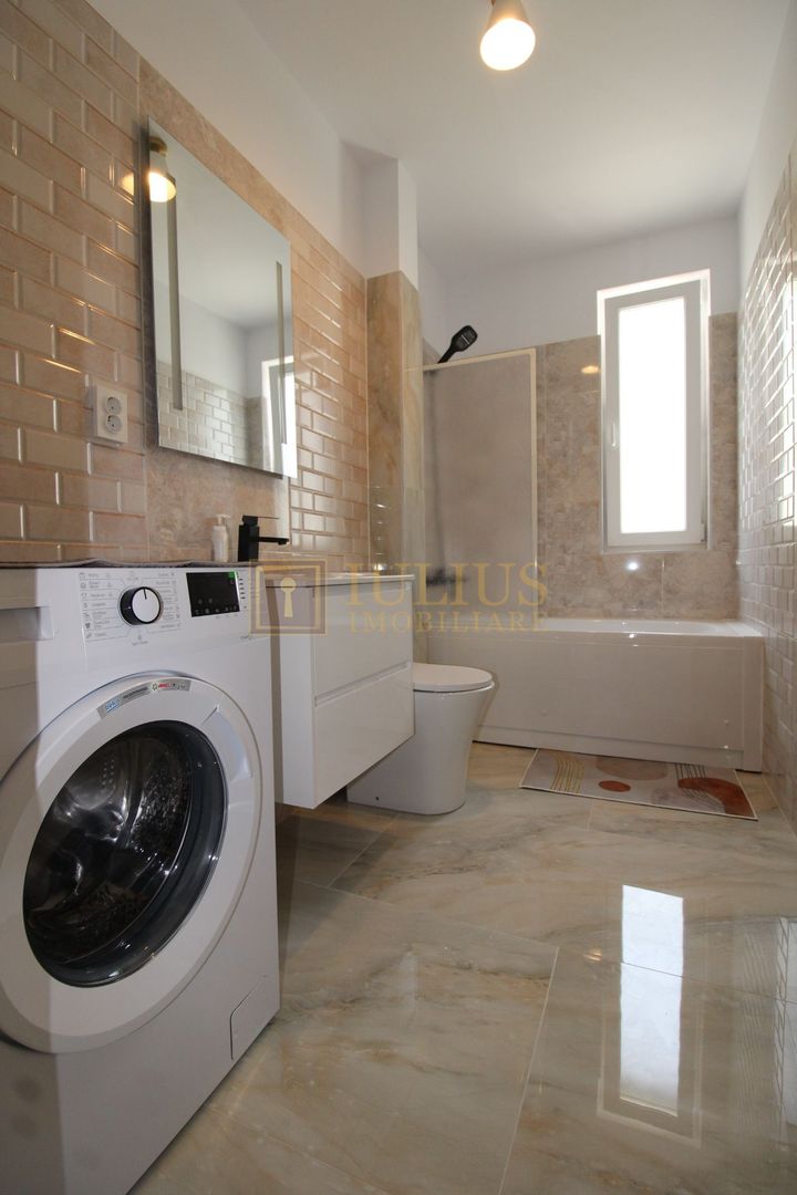 2 camere, bloc nou, loc de parcare, prima închiriere - Giroc - Poză 14