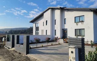 Casă nouă semifinisată cu living open space și 3 dormitoare - Poză 1