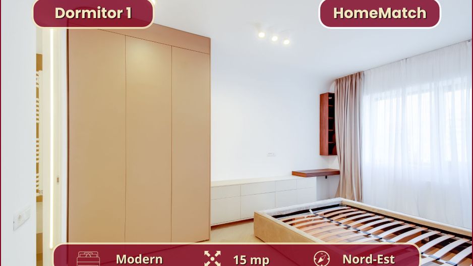 Cortina North || 3 camere || Finisaje și amenajare de lux || Piscină - Poză 6