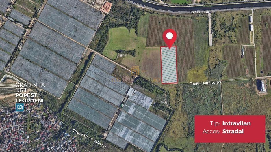Teren intravilan 9.996 mp, Popesti-Leordeni–Splaiul Unirii - Poză 4