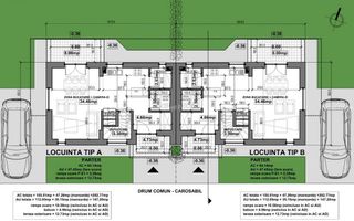 Teren cu autorizatie pentru 4 case | 1500 mp| Baneasa - Poză 1