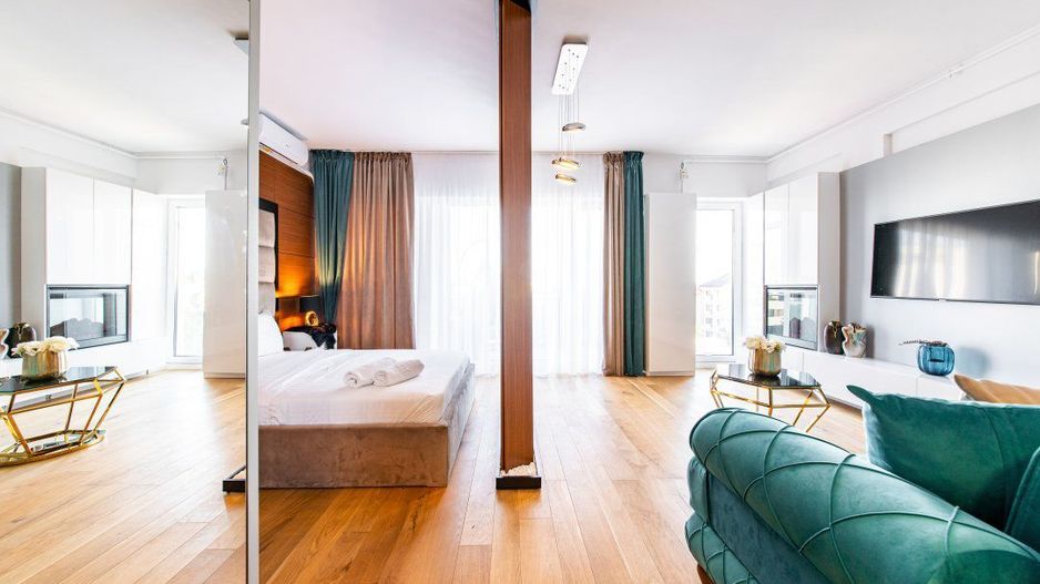 Studio dublu | Aviatiei Apartments | Mobilat Designer - Poză 2