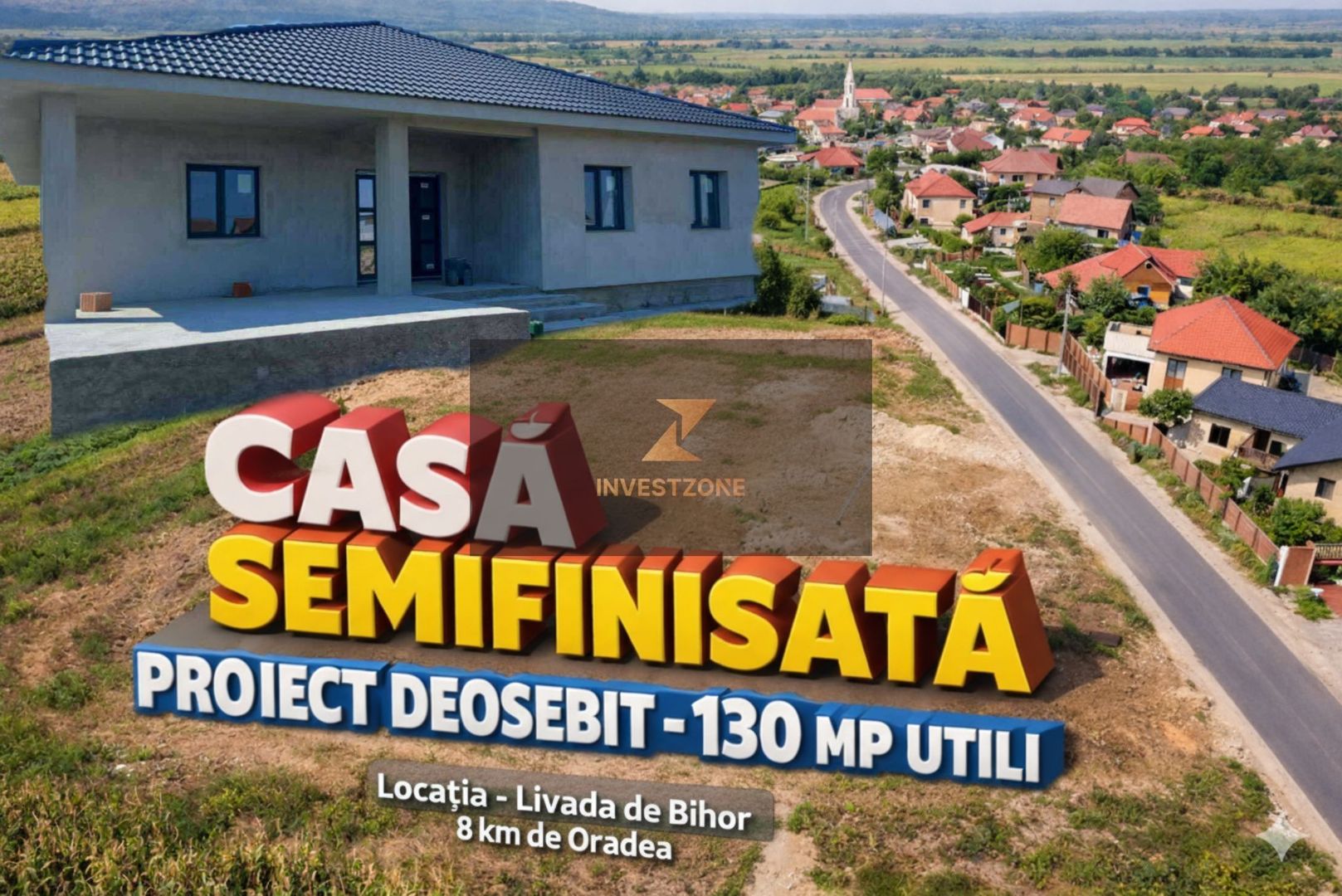 Casă cu proiect deosebit în Livada de Bihor - Poză 1