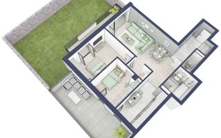 Apartament 3 camere | Balcoane 11.8 mp | Gradica ca. 107mp | Turnisor - Poză 6