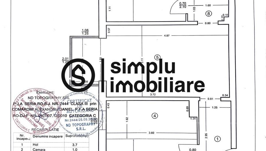 Apartament 2 camere - Craiovita - Etaj 10/10 - Schiță 8