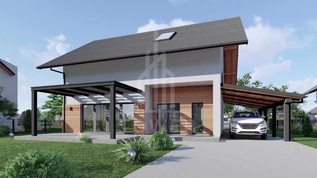 Casă individuală INDEPENDENTĂ ENERGETIC - CARTIER NOU , COMISION 0% - Poză 11