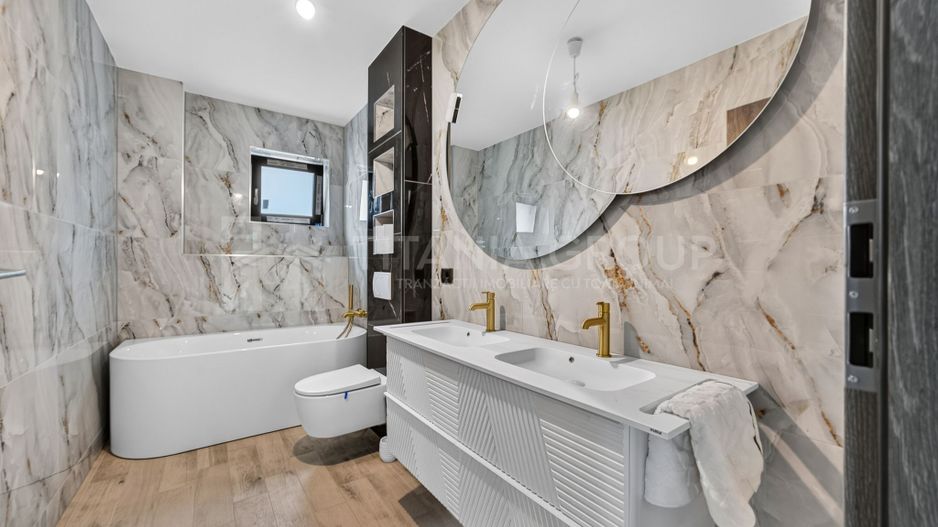 Vila cu arhitectura deosebita, teren 636mp, Cristian, Brasov - Poză 29