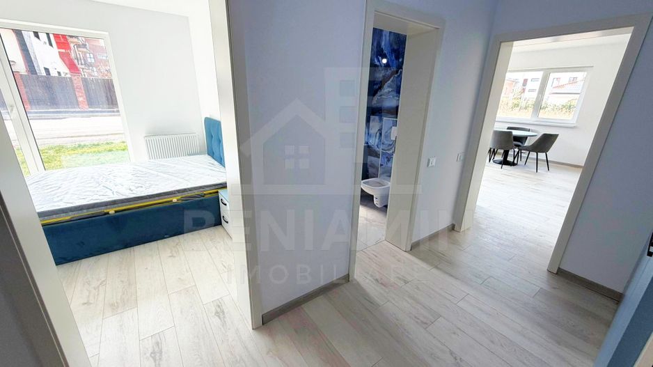 2 Camere-Coresi-Parcare subterana-55mp-Nelocuit-Mobilat-Utilat-Liber - Poză 10