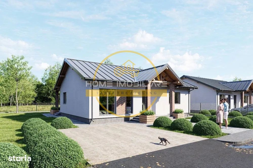 Casa 4 camere, 2 băi/incalzire in pardoseala/ teren 490 mp in zona Dancu-Holboca - Poză 1