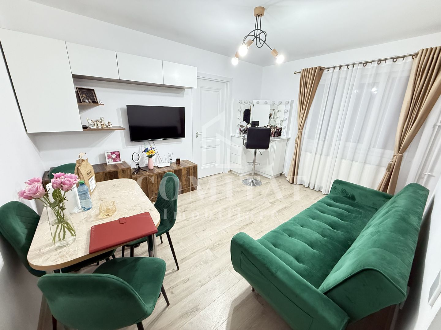 Apartament 2 camere | Mobilat Modern | Zona Piața Flora - Mănăștur - Poză 2