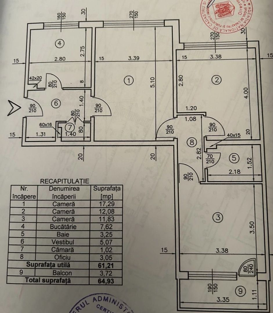 AP. 3 CAMERE-COLENTINA,REABILITAT, BUCATARIE INCHISA,MOBILAT, COMIS 0% - Poză 6