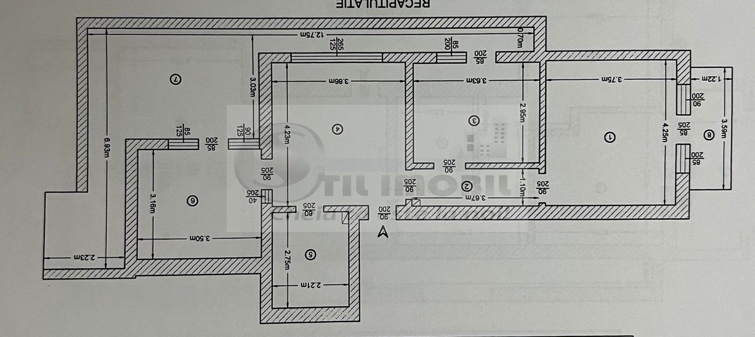 Apartament 3 camere - 96 mp - Plopii fara Sot - parcare - 550 euro ! - Schiță 10