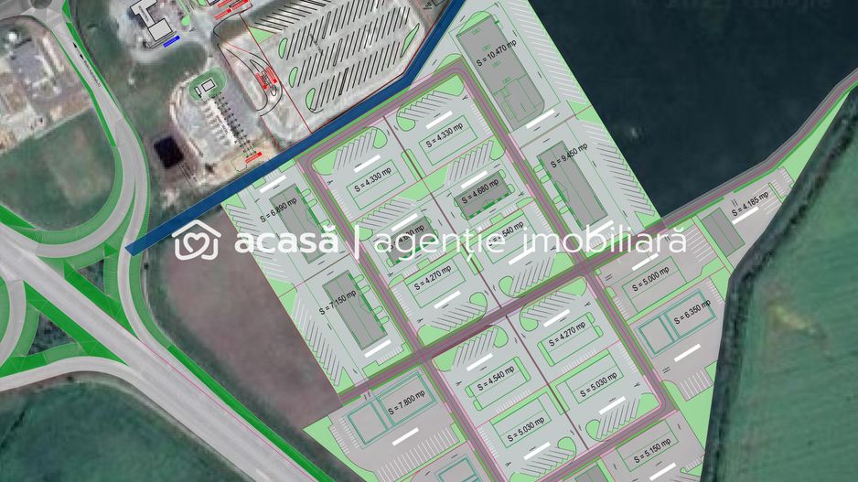 Investiție strategică: Teren cu PUZ pentru un parc logistic - Poză 9