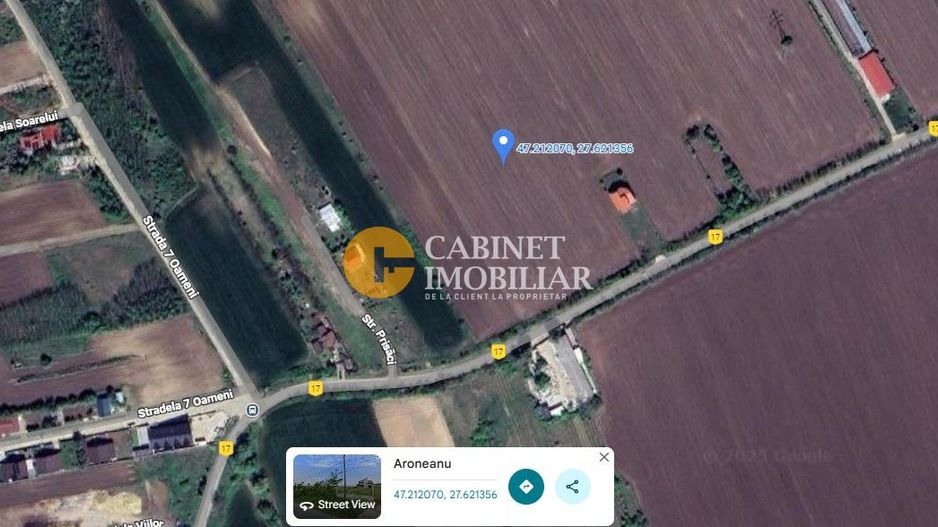 Teren Aroneanu 7200 sau 14.400 mp - toate utilitatile - la asfalt - Poză 1