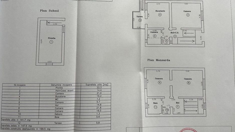 Casa zona Bălcescu teren 1082 mp - Poză 4