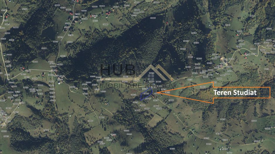 Teren Moieciu zona Pestera cu PUZ si utilitati | 4.649mp - Poză 5